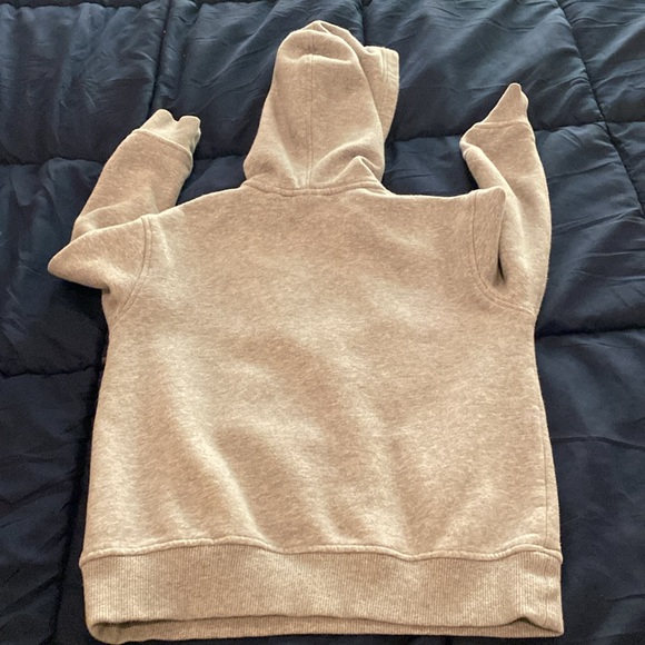 Grey YETI sweatshirt with olive green lettering. Size Small - Picture 4 of 6